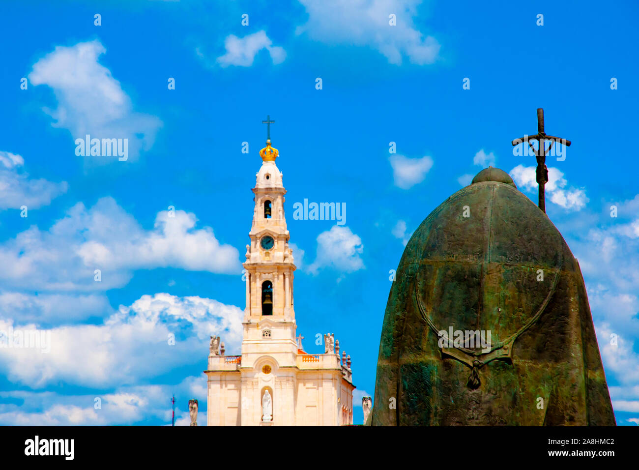 Sanctuaire de Notre-Dame de Fatima - Portugal Banque D'Images