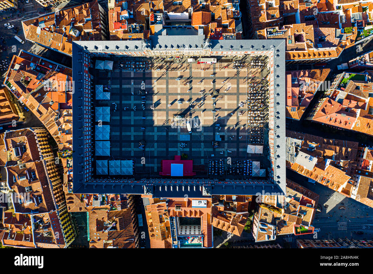 Plaza Mayor, Madrid, Espagne Banque D'Images