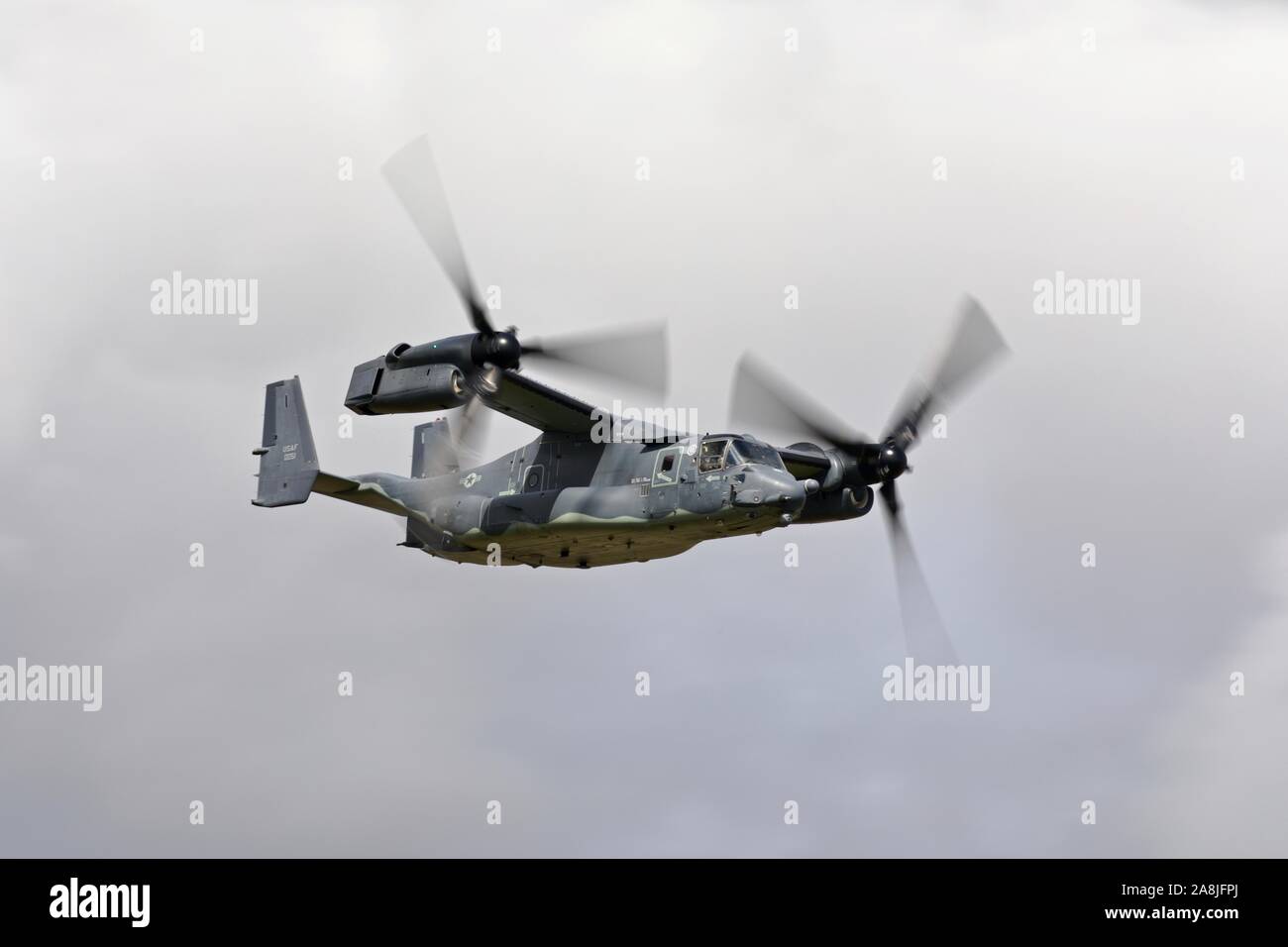 Bell Boeing USAF CV-22B Osprey airborne au Royal International Air Tattoo 2019 Banque D'Images