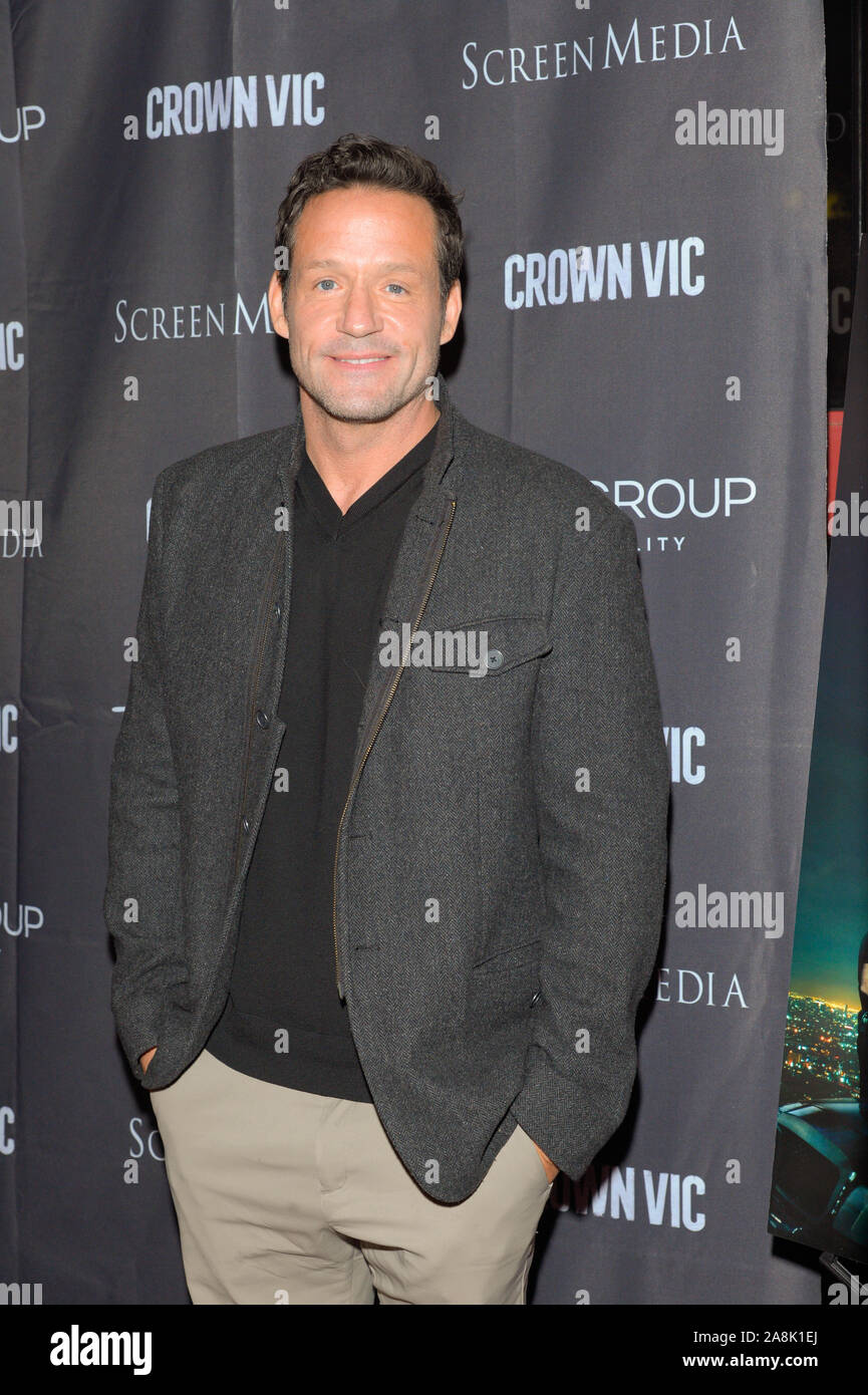 L'acteur Josh Hopkins assiste à la Crown Vic le dépistage à l'est Village cinéma dans la ville de New York. Banque D'Images