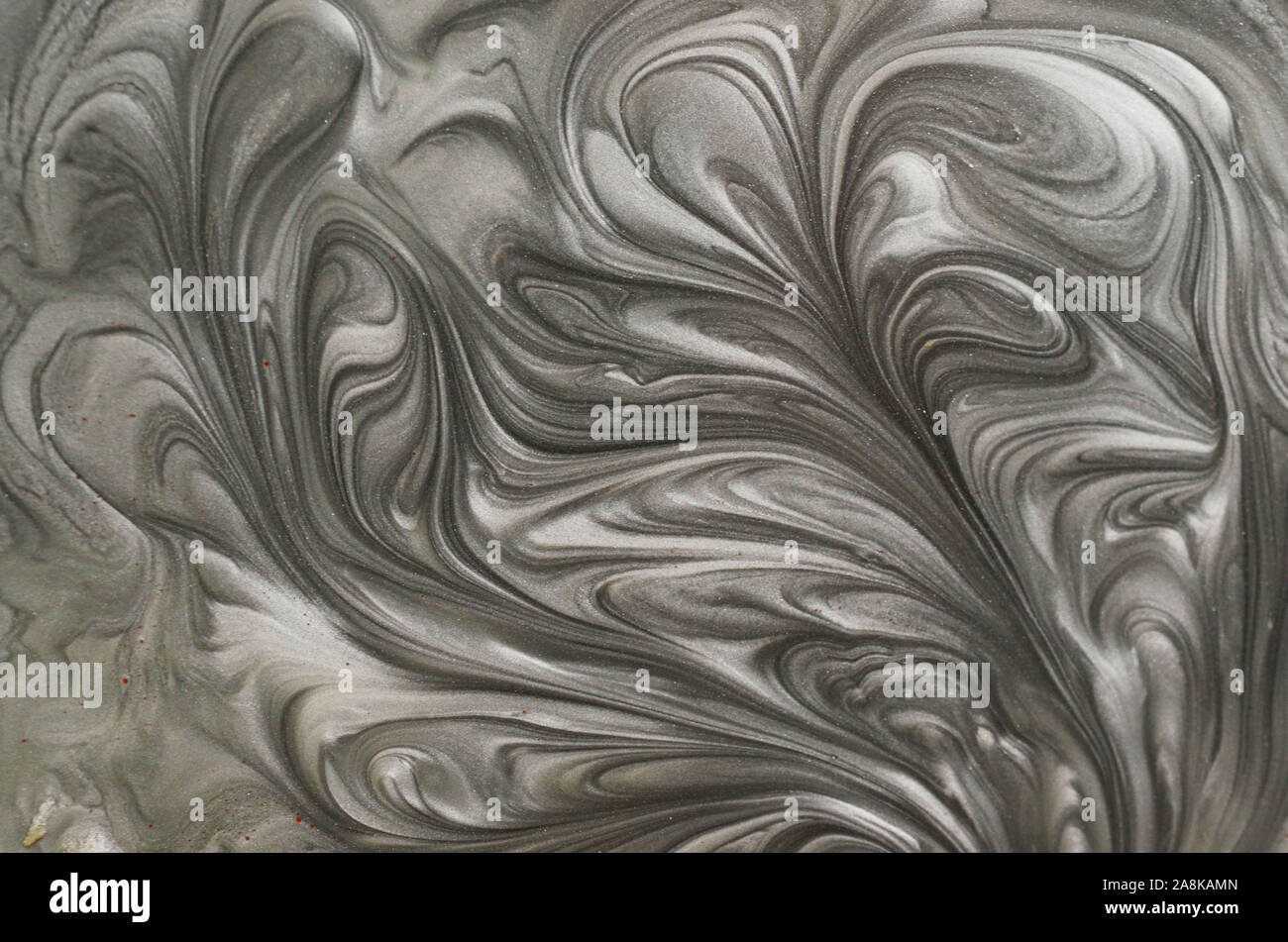 La texture de marbre noir et blanc pour un modèle d'emballage dans un style moderne. Très beau dessin avec les divorces et des lignes ondulées dans des tons de gris f Banque D'Images