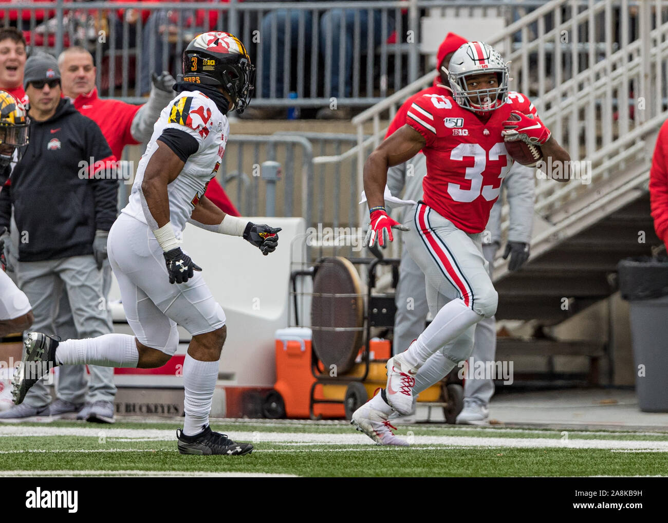 Columbus, Ohio, USA. Nov 9, 2019. C Crédit : Scott Stuart/ZUMA/Alamy Fil Live News Banque D'Images