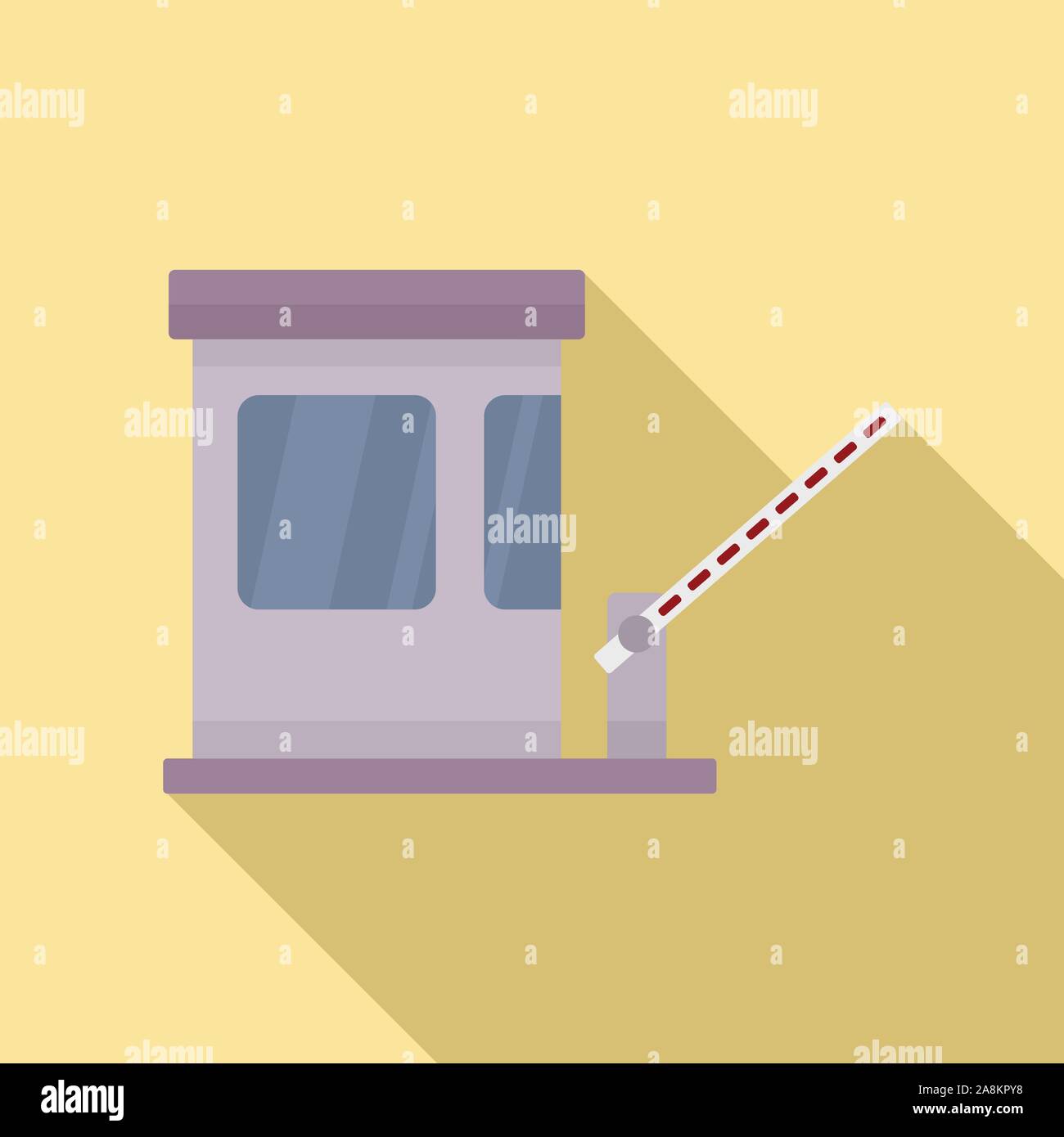 L'icône de l'autoroute à péage. Illustration de télévision à péage autoroute icône vecteur pour la conception web Illustration de Vecteur