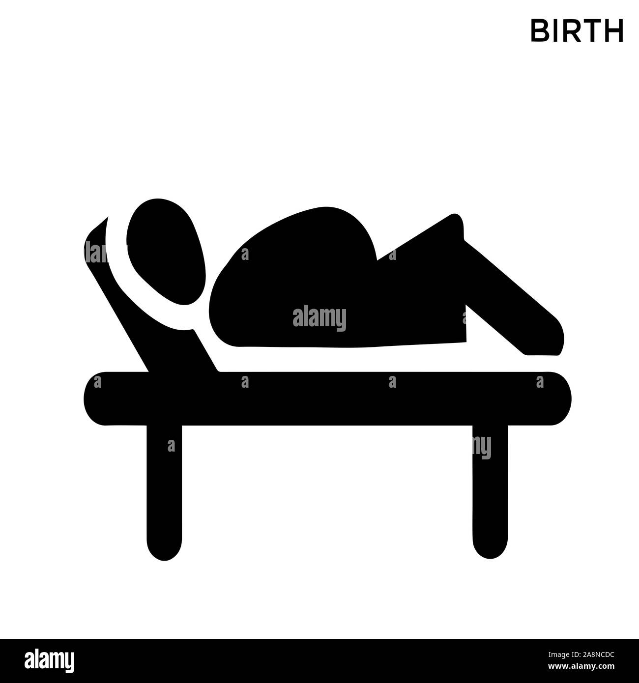 L Icone De Naissance De Bebe Concept Design Symbole Personnes Photo Stock Alamy