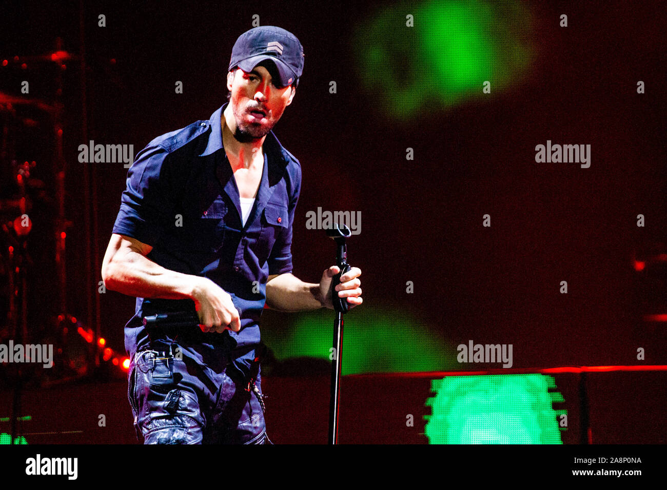 Milan Italie 2 novembre 2019 Enrique Iglesias live au Mediolanum Forum © Roberto Finizio / Alamy Banque D'Images