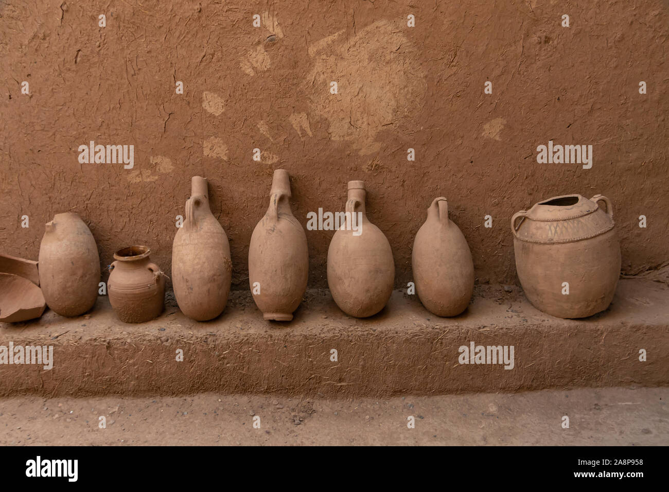 Kasbah Amridil, Ouled Yacoub, Skoura, Maroc. Afrique du Sud Banque D'Images