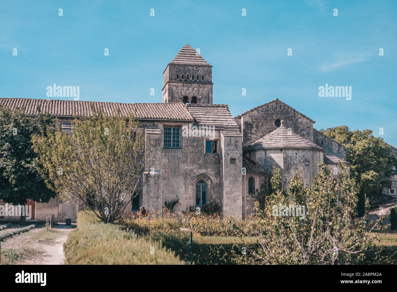 Saint-Remy-de-Provence, France, le 24 septembre 2018 : Ancienne Clinique psychiatrique Banque D'Images