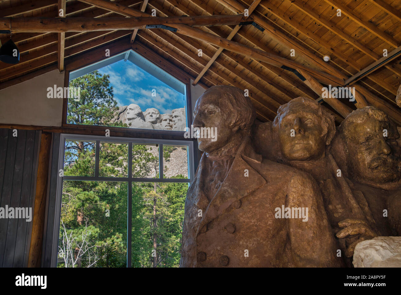 Mt. Rushmore Banque D'Images