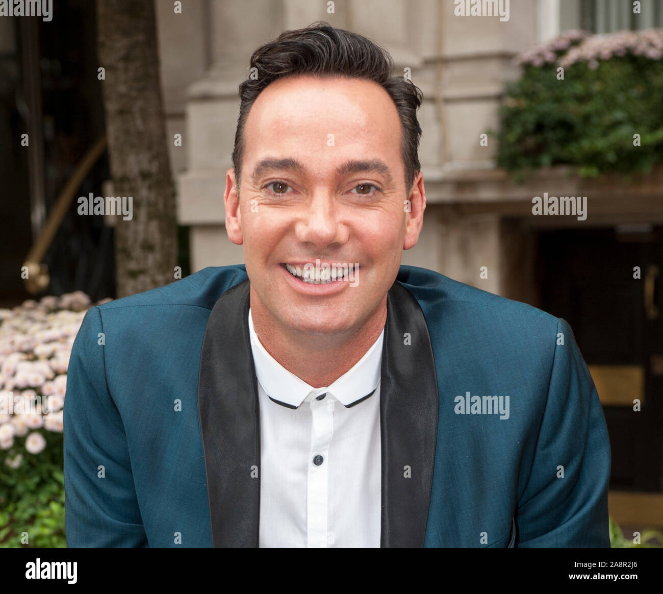 Strictly Come Dancing juge Craig Revel Horwood suite à sa première de la hanche en 2014. Banque D'Images