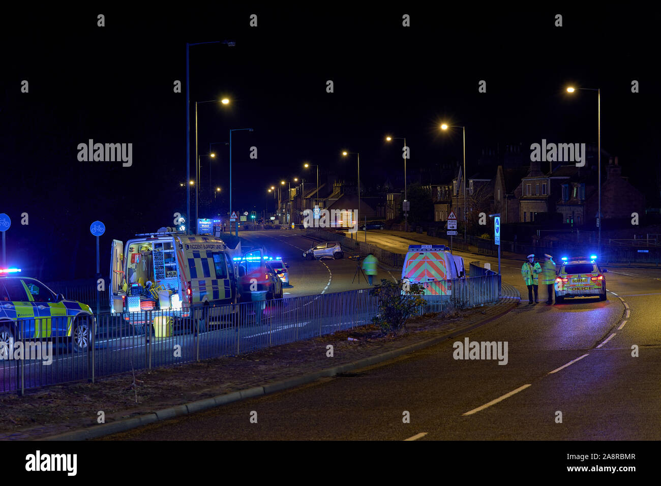 Aberdeen, Écosse, Royaume-Uni. 9 novembre 2019. 78 Guild Street, Aberdeen, Bucksburn. L'homme arrêté et accusé - Circulation routière : collision mortelle Inverurie Road, près de sa jonction avec Gilbert Road, Aberdeen, Écosse Bucksburn Police confirment qu'un homme de 29 ans a été arrêté et inculpé dans le cadre de la circulation routière fatale collision qui a eu lieu environ 7,55 h le samedi 9 novembre 2019 sur Inverurie Road, près de sa jonction avec Gilbert Road, Bucksburn, Aberdeen. Il est à paraître au Aberdeen Sheriff Court le lundi 11 novembre 2019 - Crédit : JASPERIMAGE/Alamy Live News Banque D'Images