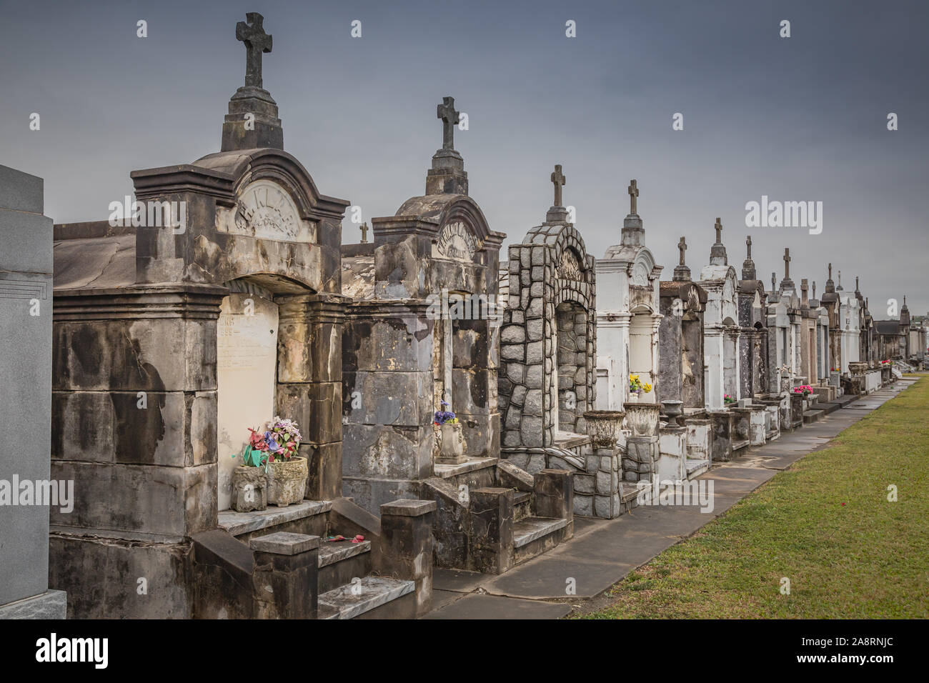 Cimetière de La Nouvelle-Orléans Banque D'Images