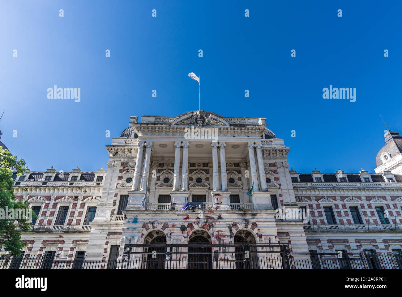La Plata, Argentine - le 31 mars 2018 : Gouvernement de la province de Buenos Aires Banque D'Images