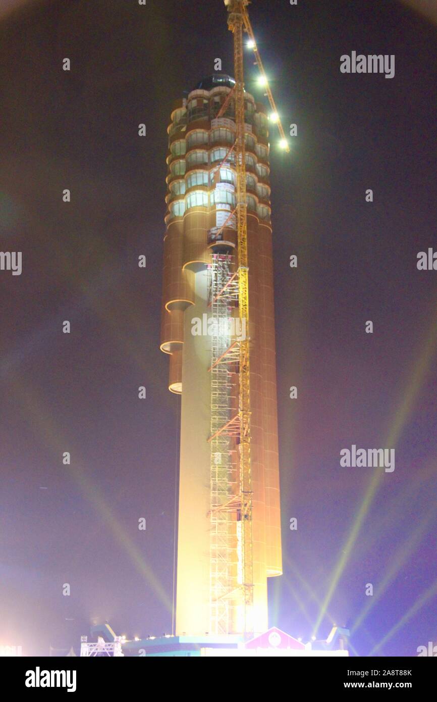 Loy Krathong bouddhiste siamois ancien danse Roi et, en Thaïlande Banque D'Images