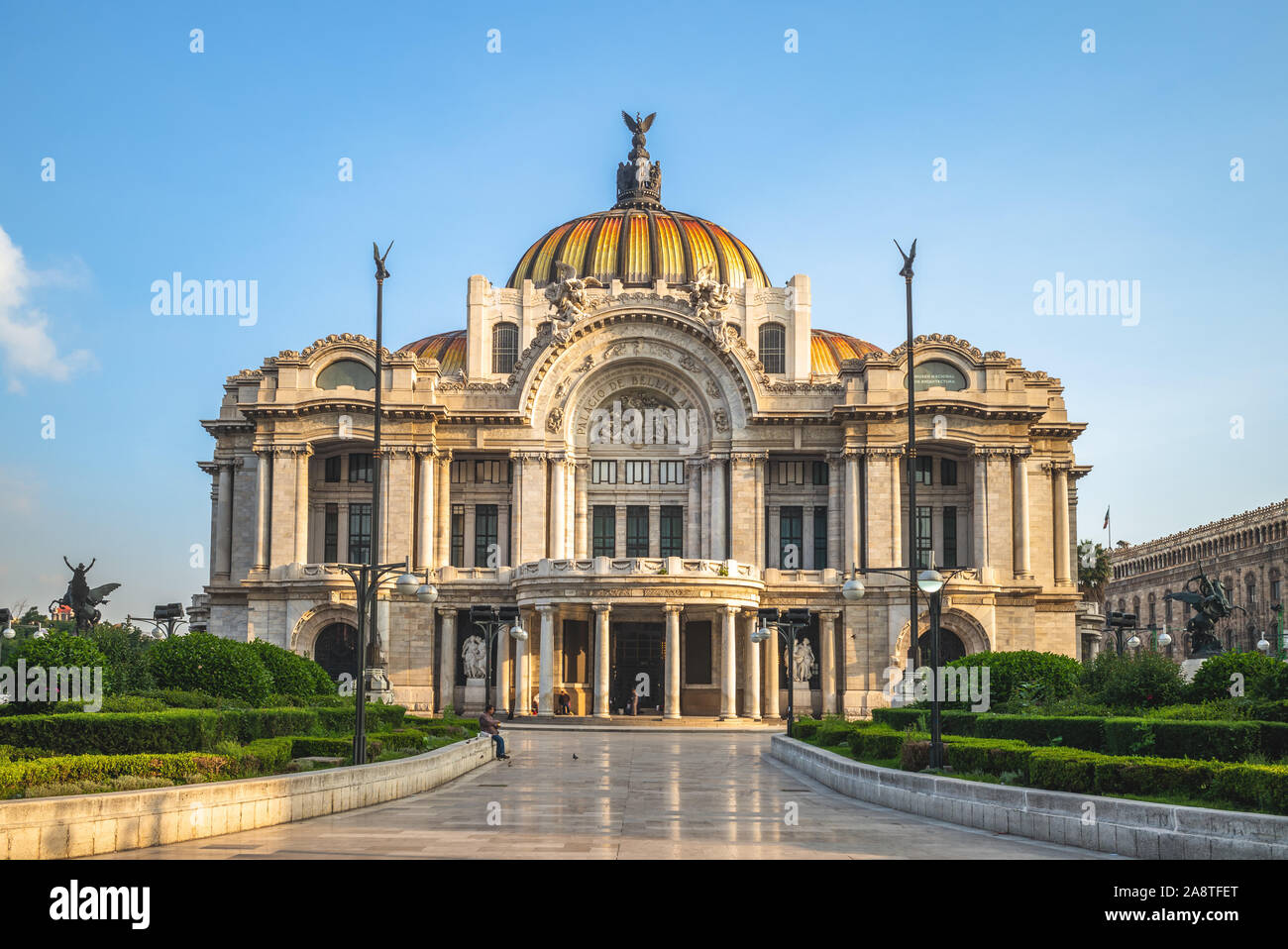 Palacio de Bellas Artes, Palais des Beaux Arts, la ville de Mexico Banque D'Images