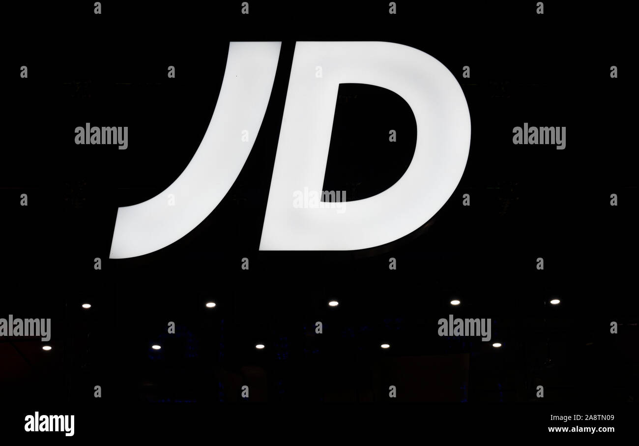 Logo de la société JD Photo Stock - Alamy