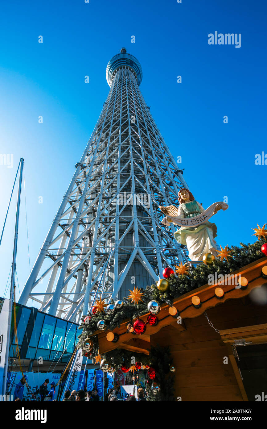 Tokyo Sky Tree. Quartier Sumida. Tokyo. Le Japon Banque D'Images