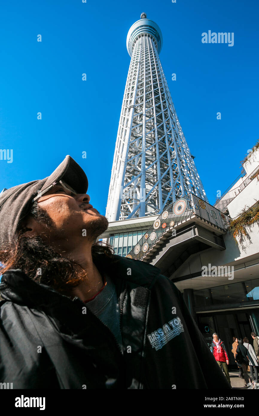 Tokyo Sky Tree. Quartier Sumida. Tokyo. Le Japon Banque D'Images