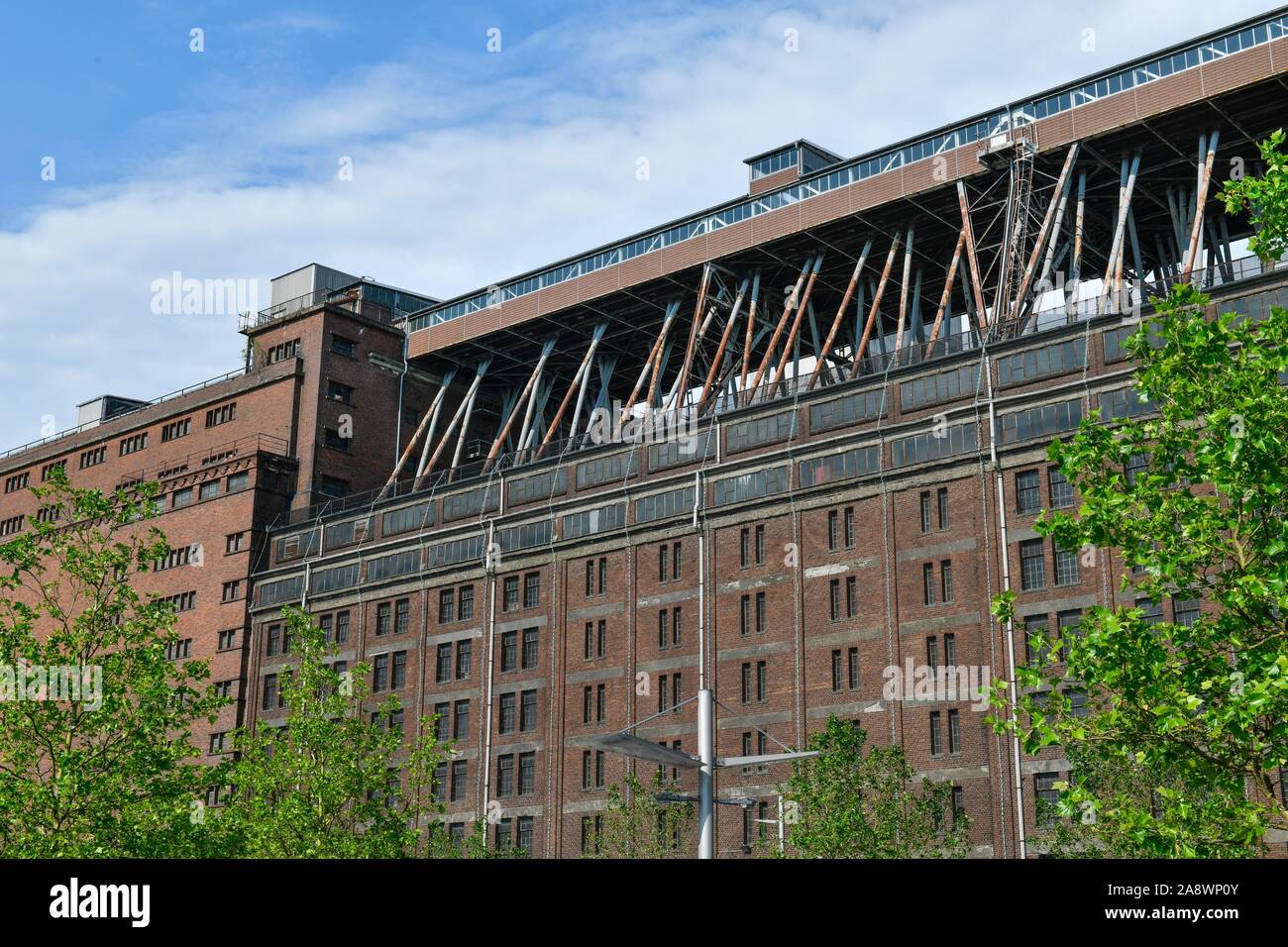 Getreideverkehrsanlage Gröpelingen 'Der' Chl, Brême, Allemagne Banque D'Images