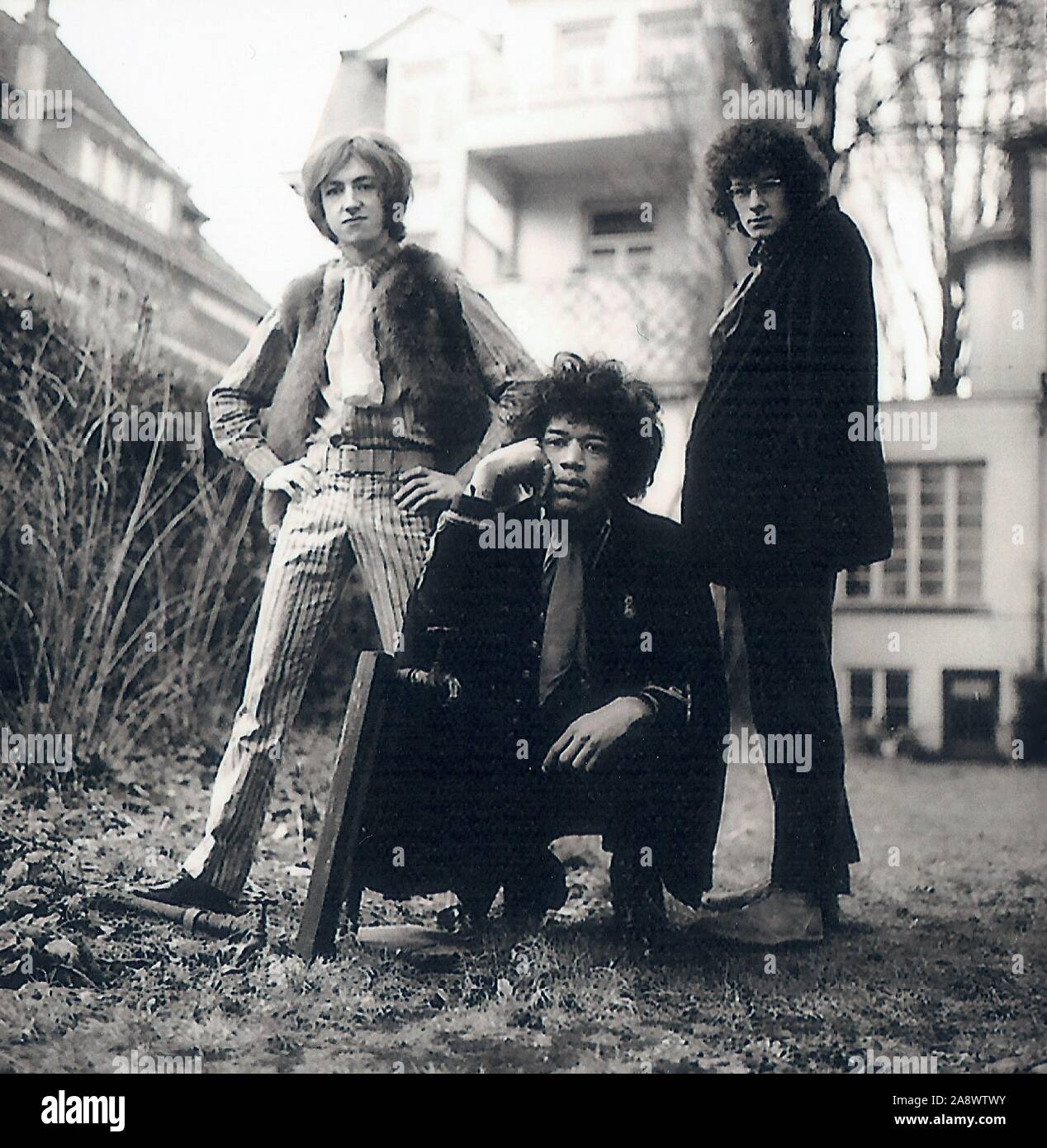 Jimi Hendrix Experience hamburg 1967 Banque D'Images