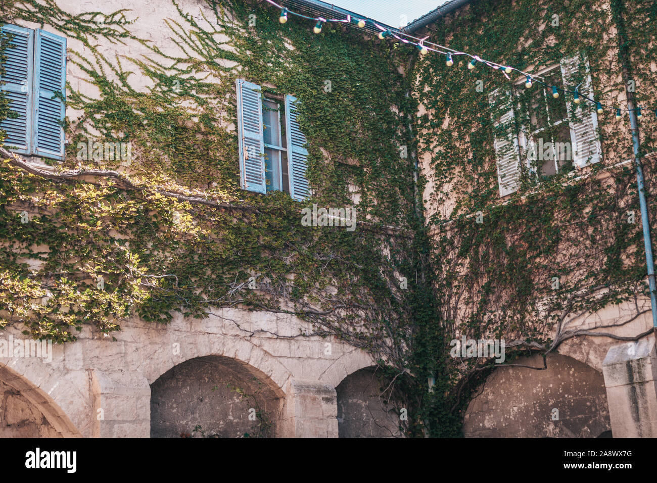 Saint-Remy-de-Provence, France, le 24 septembre 2018 : Ancienne Clinique psychiatrique Banque D'Images