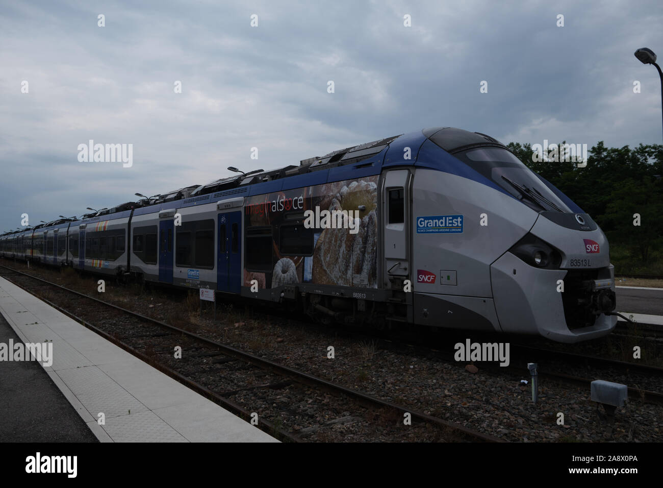 TER français à Wissembourg Banque D'Images