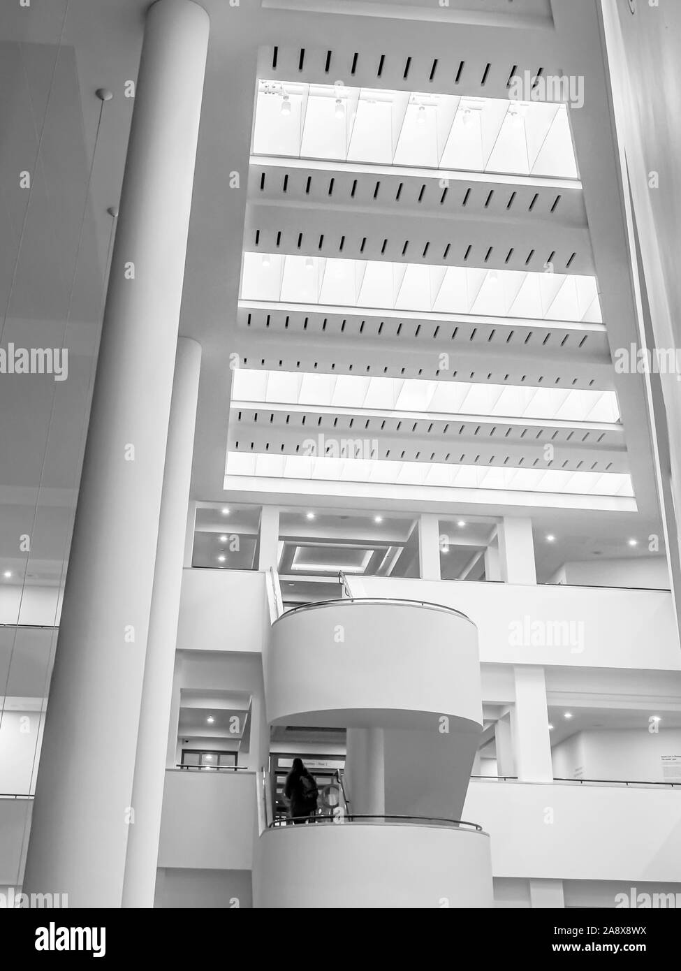 11.09. 2019. Londres, Royaume-Uni, à l'intérieur de la British Library Banque D'Images