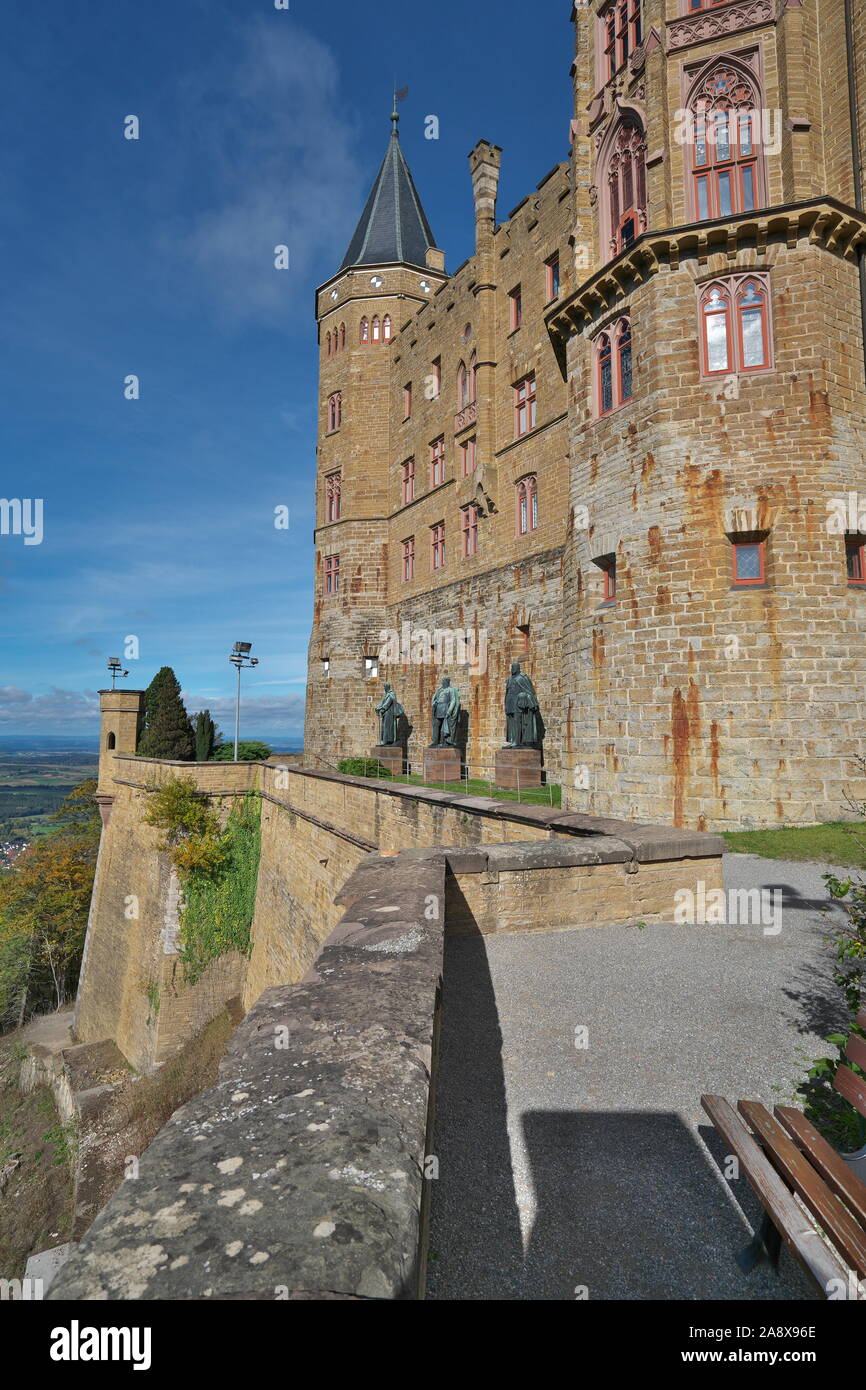 Le Château de Hohenzollern Banque D'Images