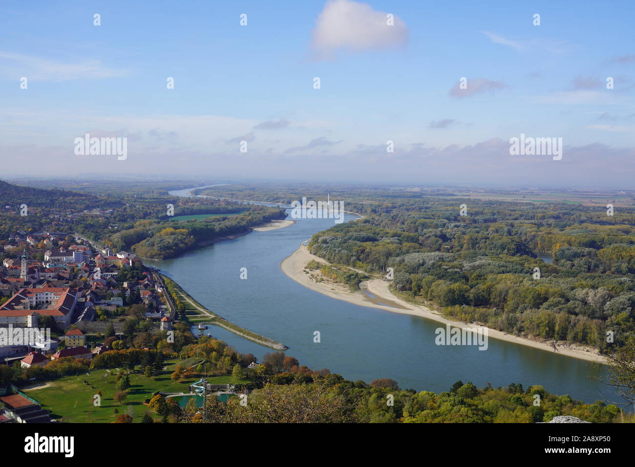 Hainburg an der Donau - Autriche Banque D'Images