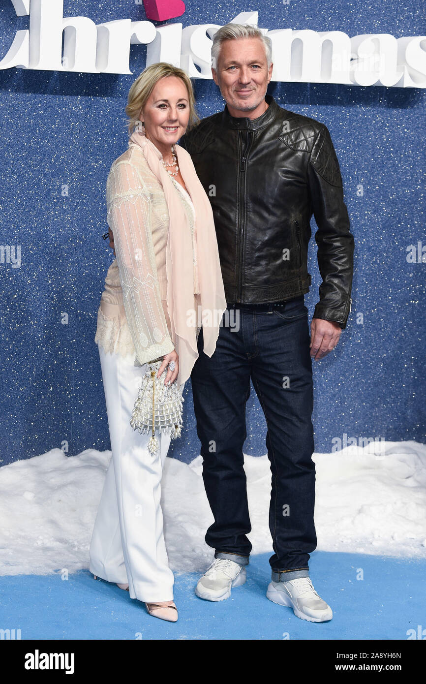 Londres, Royaume-Uni. 11Th Nov, 2019. Londres, Royaume-Uni. 11 novembre 2019 : Shirlie et Martin Kemp arrivant pour le 'Last Christmas' premiere at the BFI Southbank, Londres. Photo : Steve Sav/Featureflash Crédit : Paul Smith/Alamy Live News Banque D'Images