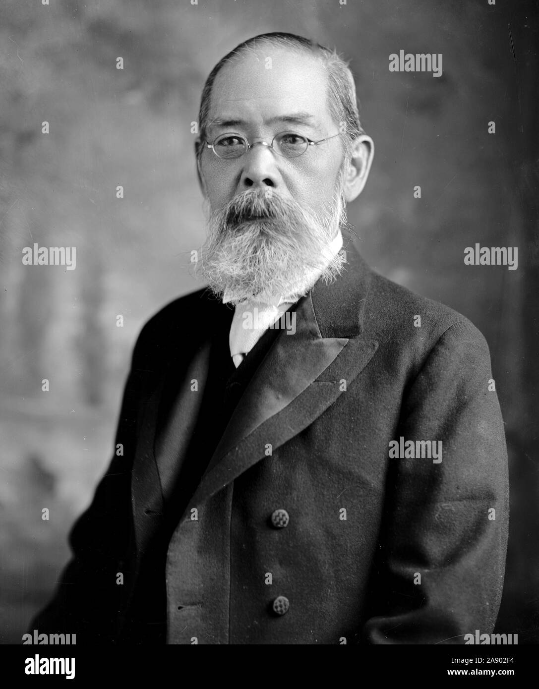 Shūzō Aoki Viscount ca. Publiées entre 1905 et Banque D'Images