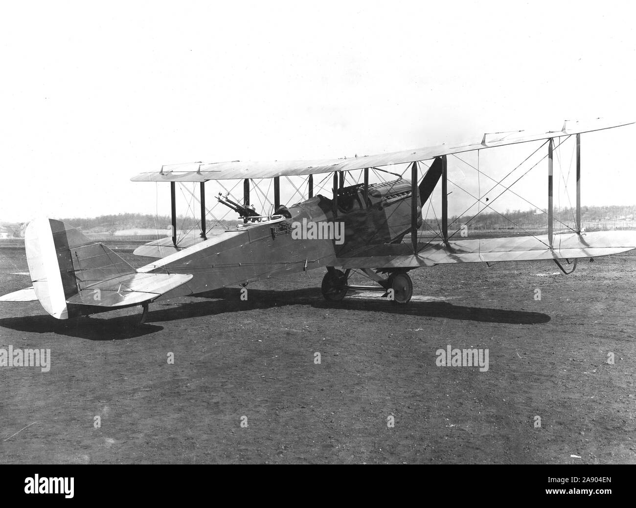 1919 - Dayton-Wright Aeroplane Company Usine, Dayton, Ohio. D'abord terminer D.H.4, vue arrière Banque D'Images
