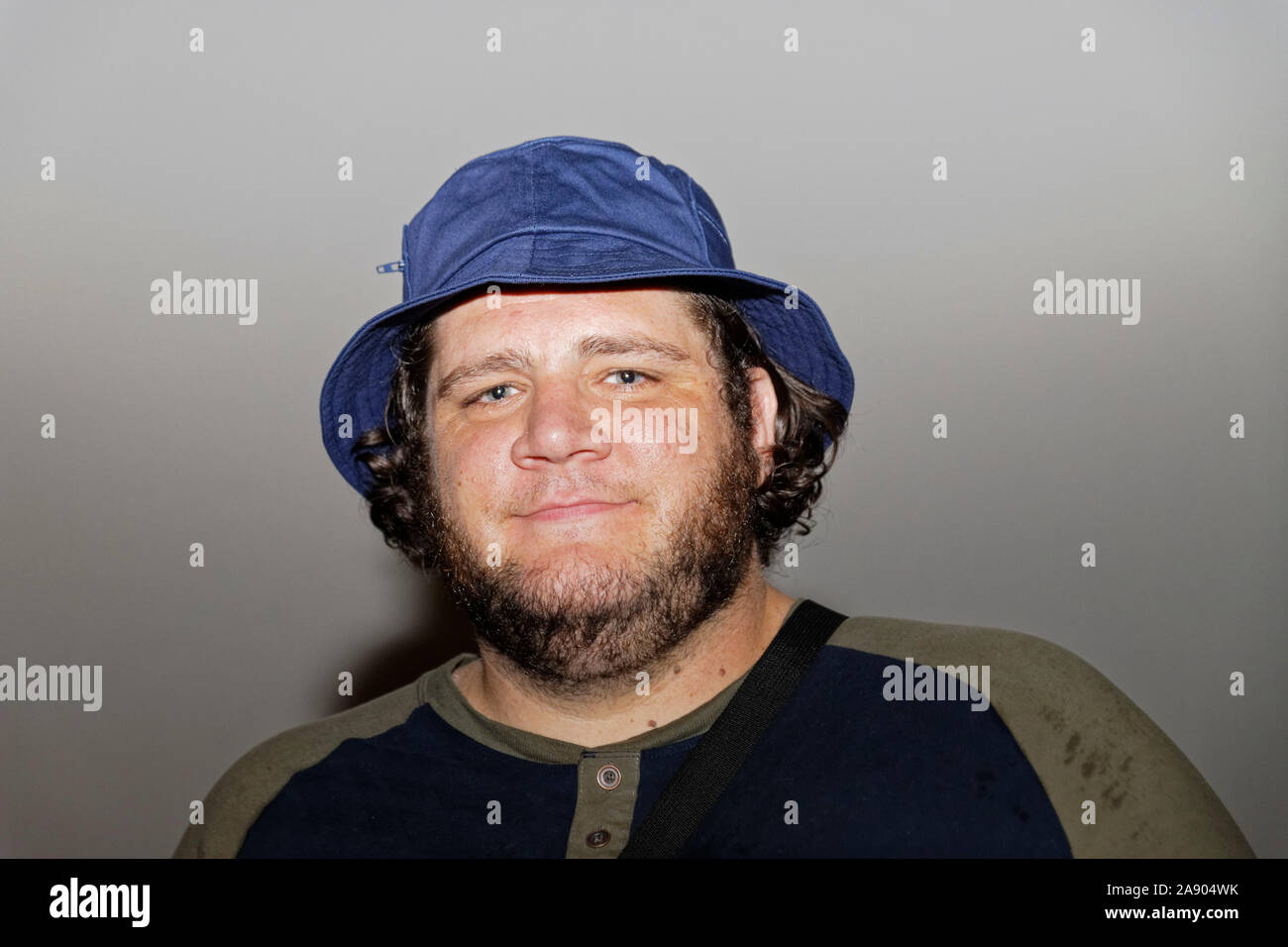 Sète, France. 9 juillet, 2019.Actor assiste à la projection de courts métrages en compétition au Sunsete film Festival, Sète, France Banque D'Images