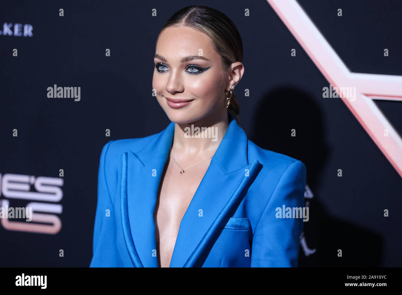 Westwood, United States. 11Th Nov, 2019. WESTWOOD, LOS ANGELES, CALIFORNIE, USA - 11 novembre : danseur Maddie Ziegler porter Salon arrive à la Los Angeles Premiere de Columbia Pictures' 'Charlie's Angels' qui s'est tenue au Westwood Regency Theatre le 11 novembre 2019 à Westwood, Los Angeles, Californie, États-Unis. (Photo par Xavier Collin/Image Crédit : Agence de Presse) L'agence de presse Image/Alamy Live News Banque D'Images