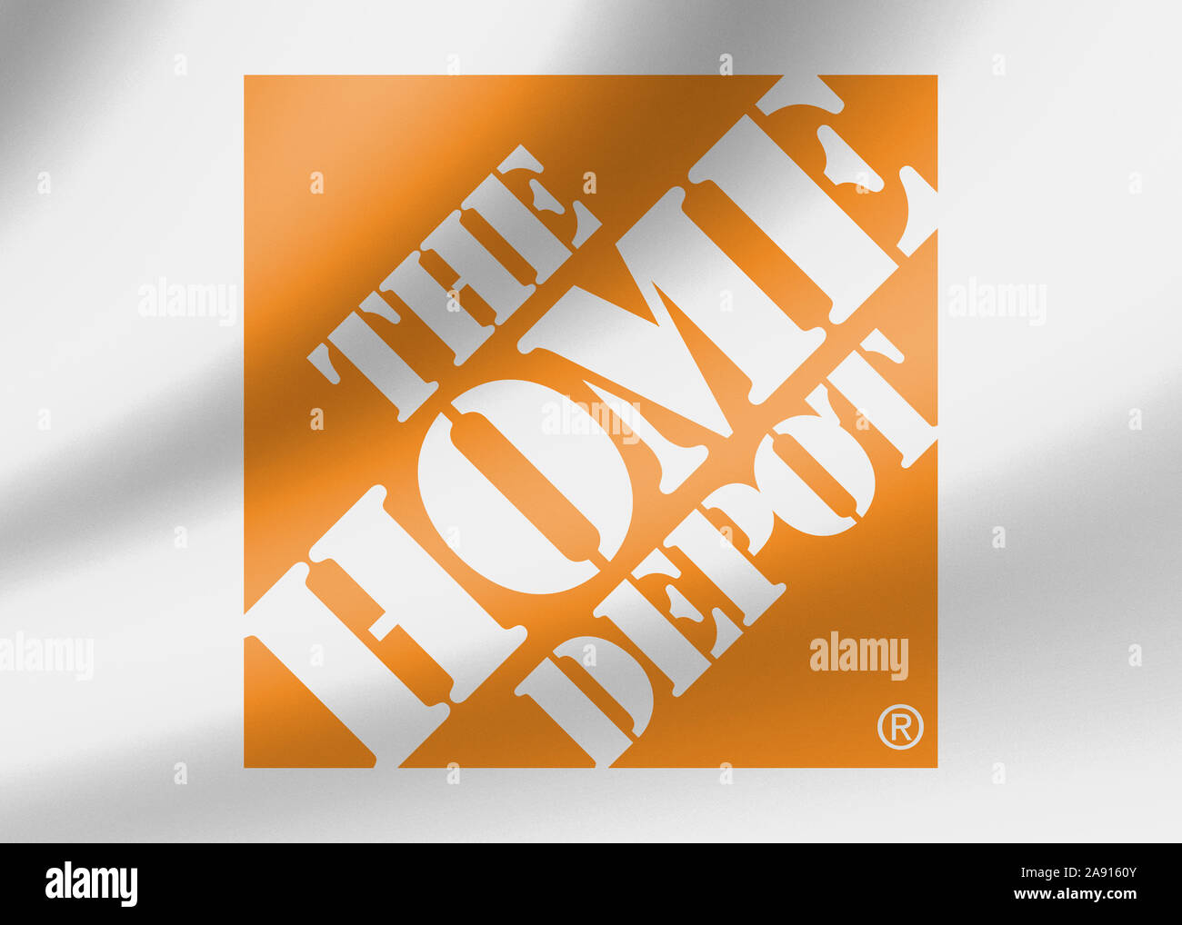Le logo Home Depot Banque D'Images