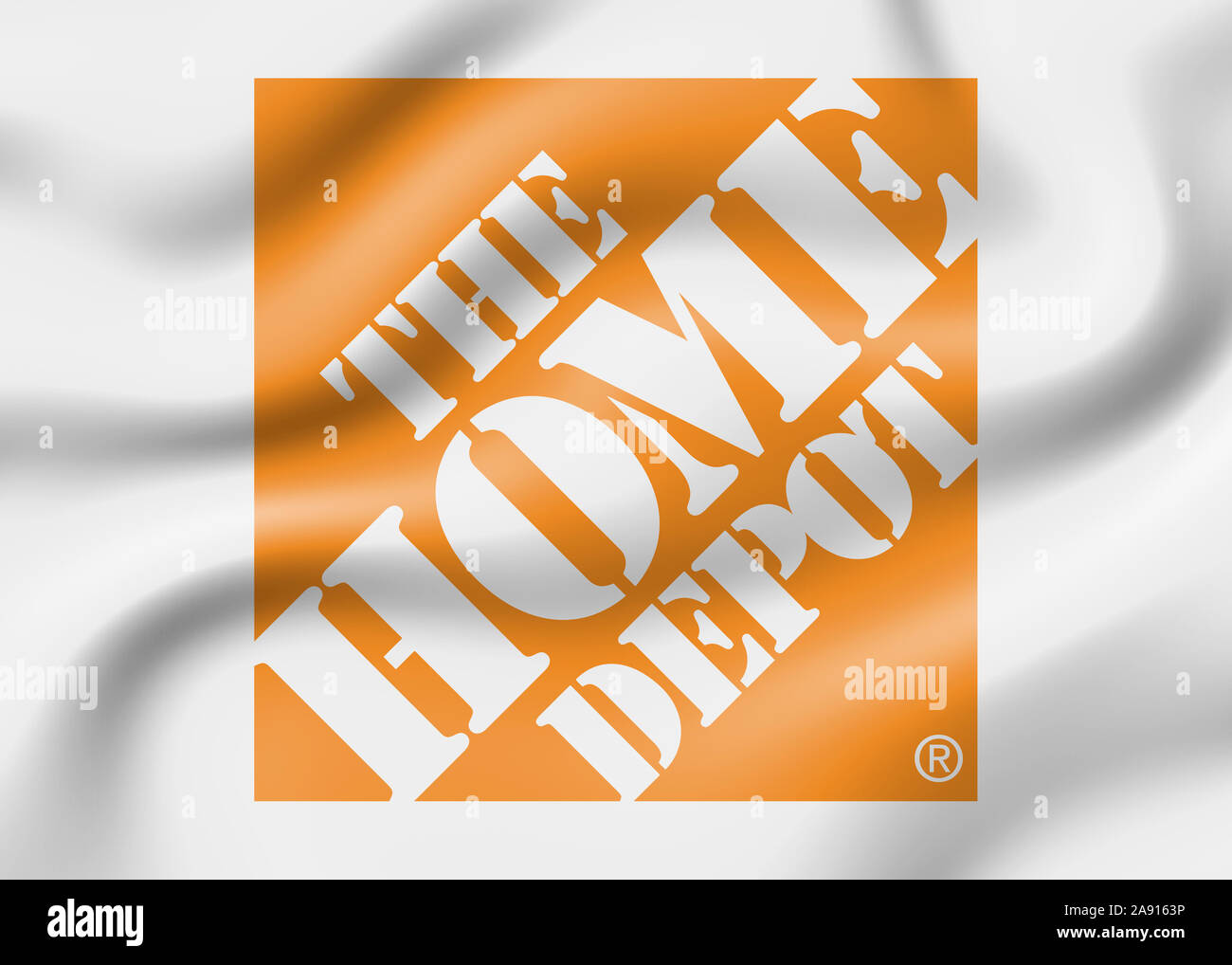 Le logo Home Depot Banque D'Images