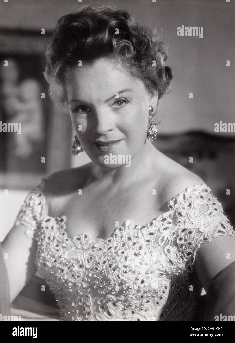 Magda Schneider, deutsche Schauspielerin 1950er Jahre, Deutschland. L'actrice allemande Magda Schneider, Allemagne 1950. Banque D'Images