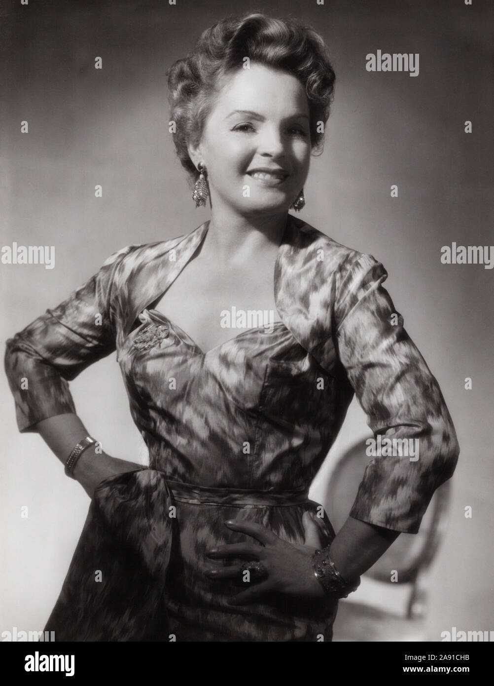 Magda Schneider, deutsche Schauspielerin 1950er Jahre, Deutschland. L'actrice allemande Magda Schneider, Allemagne 1950. Banque D'Images