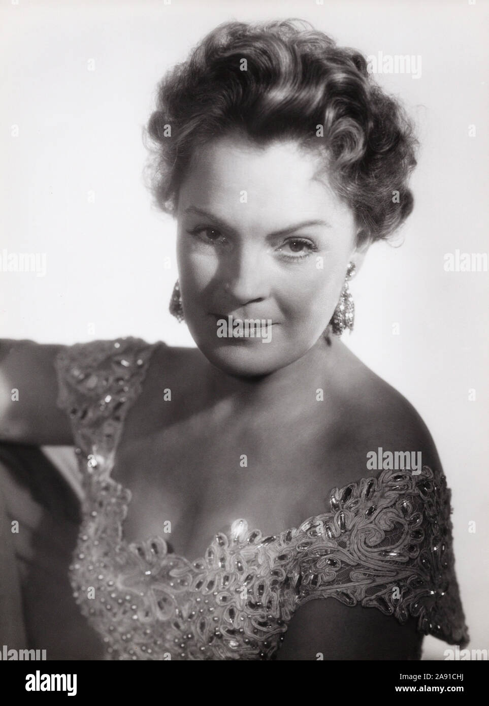 Magda Schneider, deutsche Schauspielerin 1950er Jahre, Deutschland. L'actrice allemande Magda Schneider, Allemagne 1950. Banque D'Images