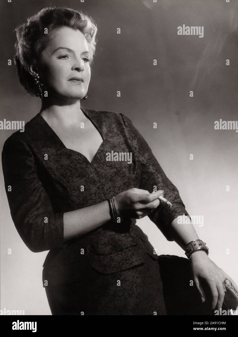 Magda Schneider, deutsche Schauspielerin 1950er Jahre, Deutschland. L'actrice allemande Magda Schneider, Allemagne 1950. Banque D'Images