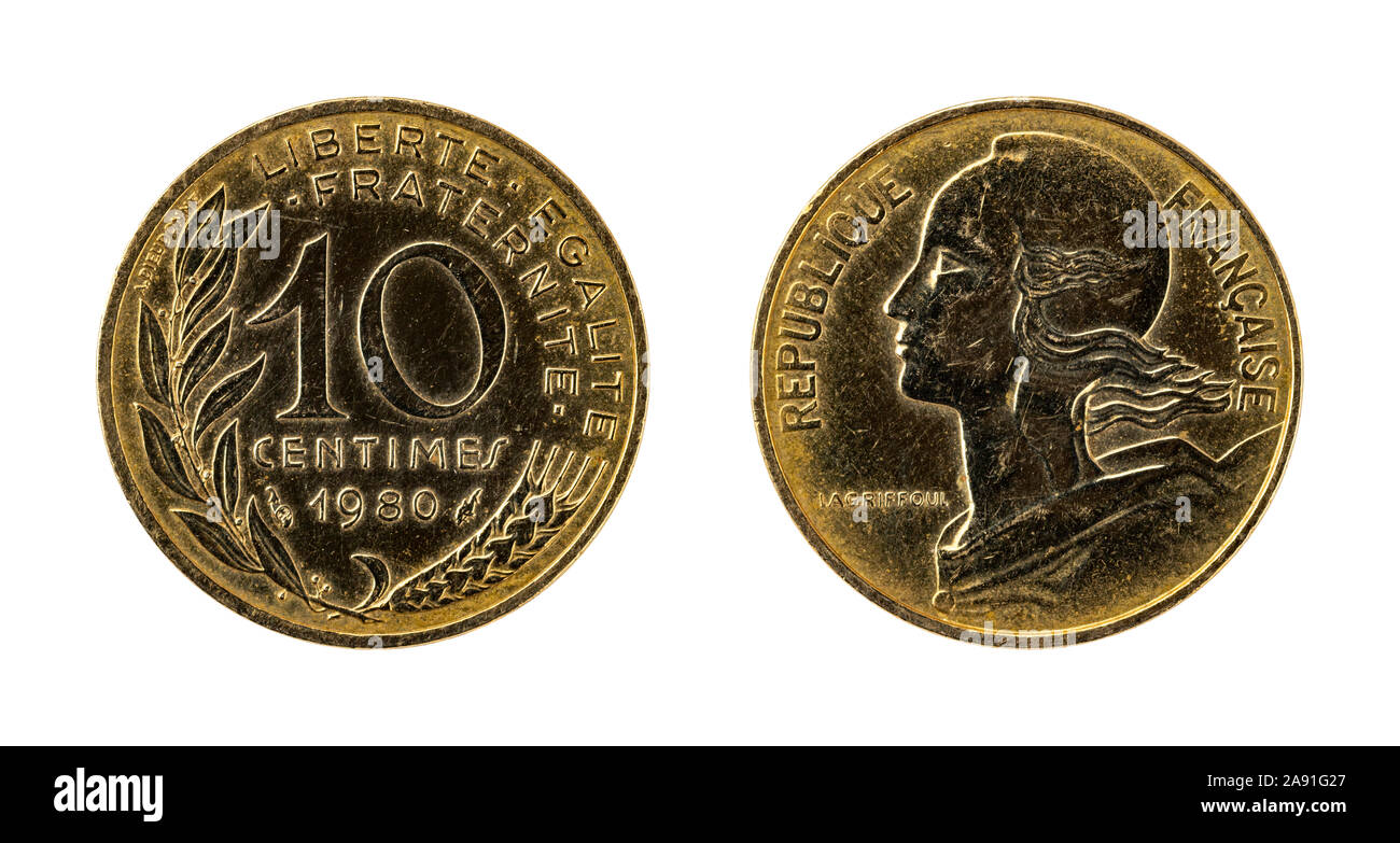 10 Centimes Francais Banque d'image et photos - Alamy