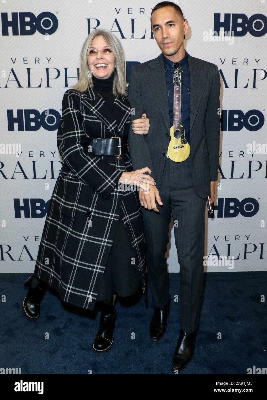 Los Angeles, États-Unis. 11Th Nov, 2019. BEVERLY HILLS, LOS ANGELES, CALIFORNIE, USA - 11 novembre : Diane Keaton arrive à la Los Angeles Premiere de HBO Films Documentaires' très 'Ralph' tenue à l'Paley Center for Media le 11 novembre 2019 à Beverly Hills, Los Angeles, Californie, États-Unis. ( Photo : Agence de Presse Image/Alamy Live News Banque D'Images