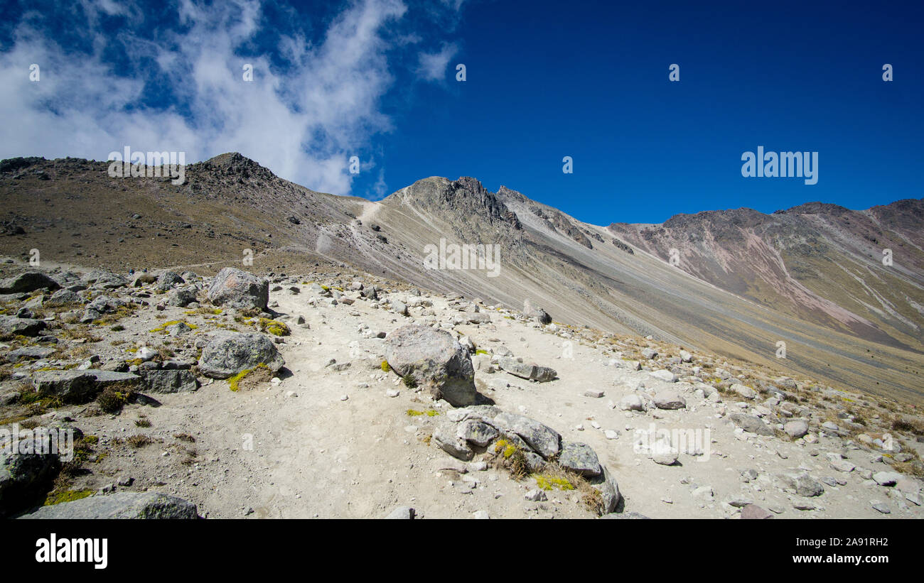 Montagnes colorées, Nevado de Toluca, Mexique Banque D'Images