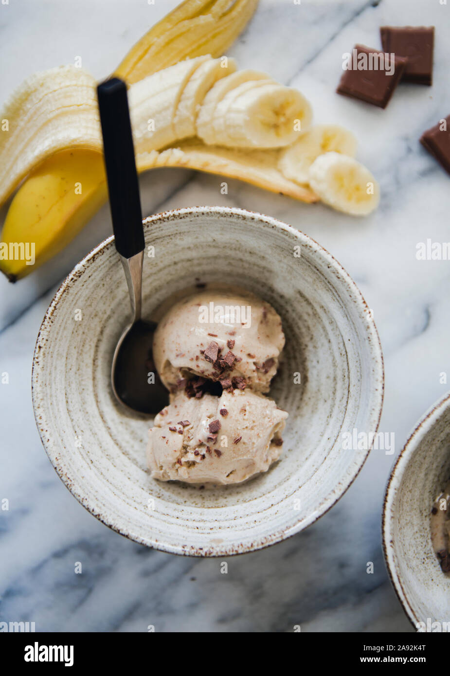 Crème glacée Banque D'Images