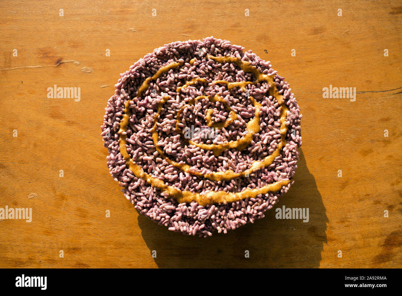 Gâteau de riz laotien (Khanom Nang Let) de Thakhek, Khammouane, Laos, Asie du sud-est Banque D'Images