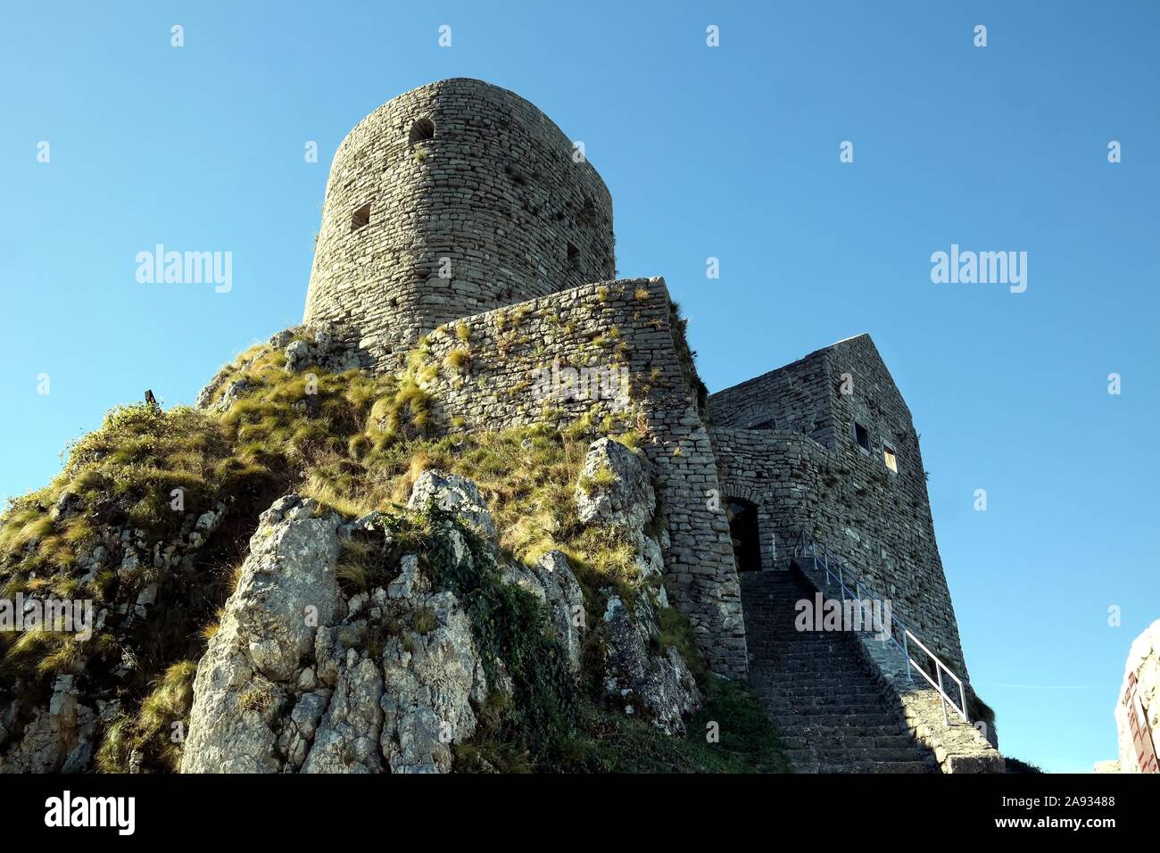 Srebrenik / Forteresse Tvrđava Srebrenik Banque D'Images