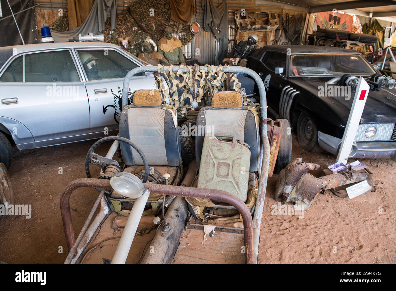 Musée Mad Max dans Silverton près de Broken Hill, New South Wales, Australie Banque D'Images