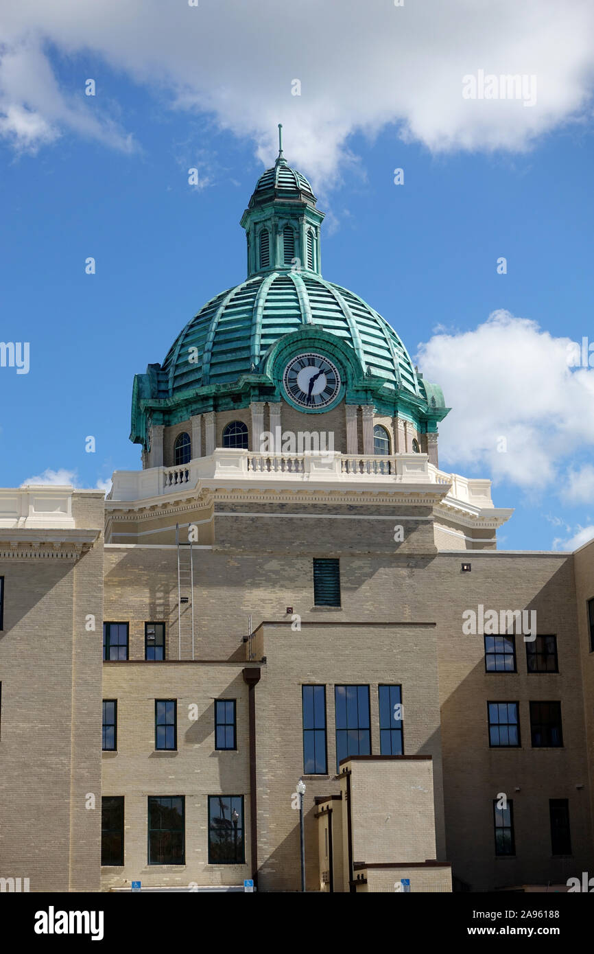 Ancien palais de Volusia dans DeLand Florida Classic Architecture Dome Banque D'Images Ancien palais de Volusia dans DeLand Florida Classic Architecture Dome Banque D'Images