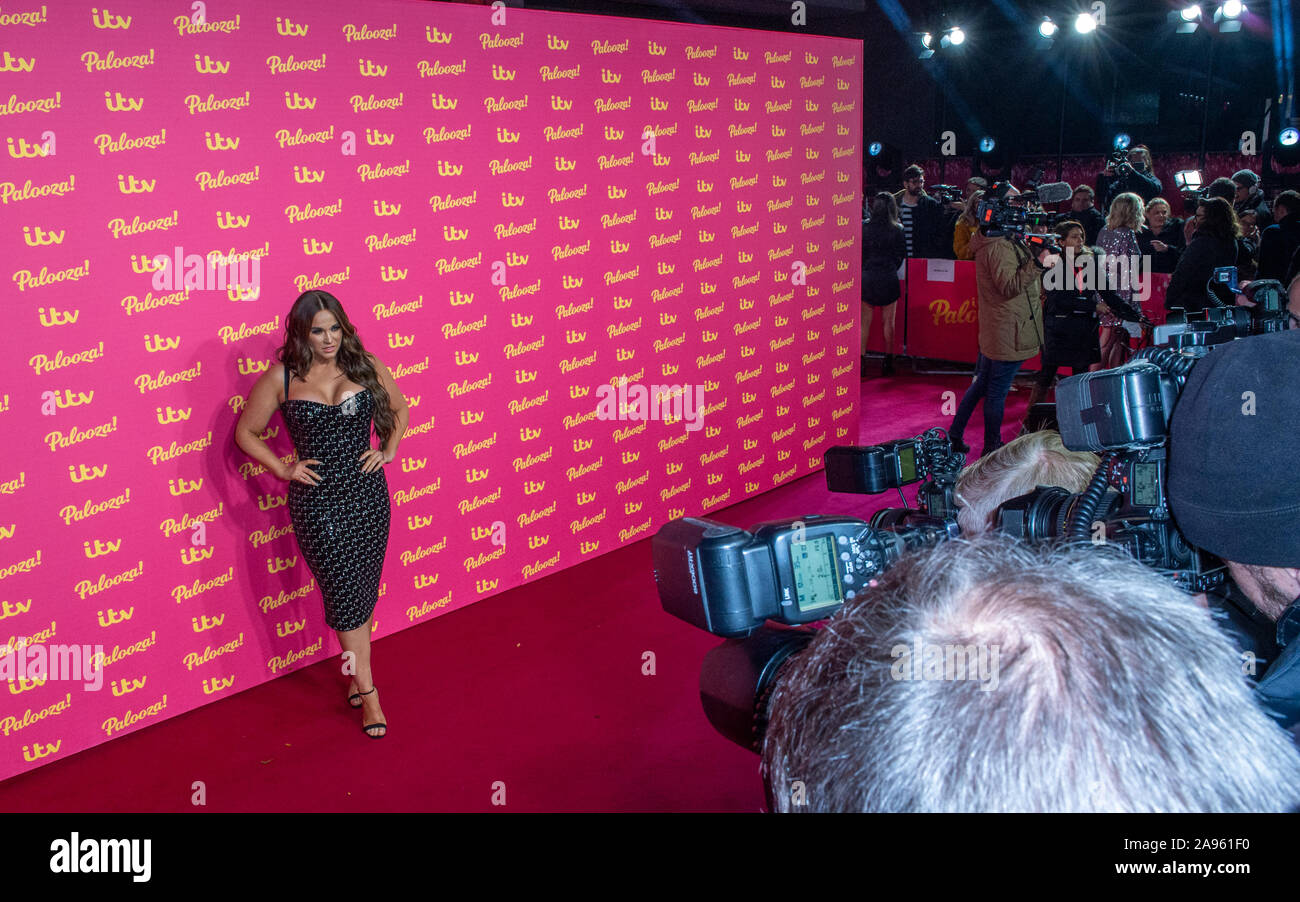 Londres, Royaume-Uni. 12 novembre 2019. Vicky Pattison assiste à la '2019' qui s'est tenue à ITV Palooza le Royal Festival Hall. Crédit : Peter Manning/Alamy Live News Banque D'Images
