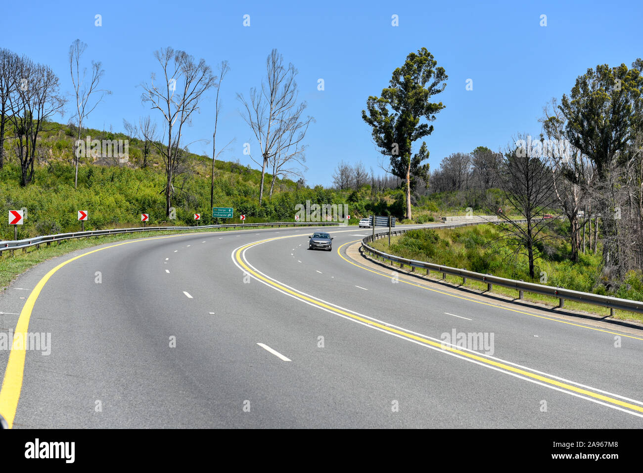 Garden Route entre Knysna et désert, Western Cape, Afrique du Sud Banque D'Images