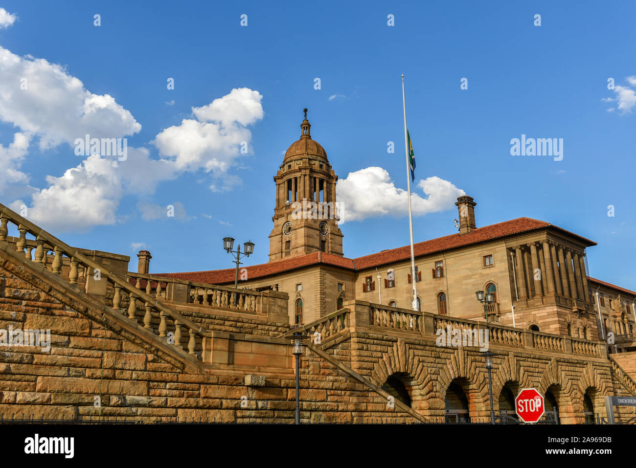 Bâtiments de l'Union européenne, Pretoria, Afrique du Sud Banque D'Images